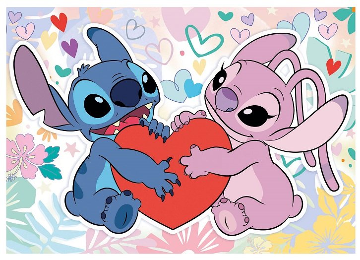 dessin stitch fille